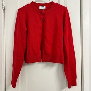 NWT Old Navy red cardigan
